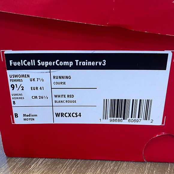 New Balance Fuel Cell Super Comp, W9.5 - Picture 2 of 8